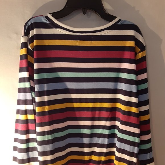 nwt ib diffussion striped women size large blouse - Picture 2 of 4